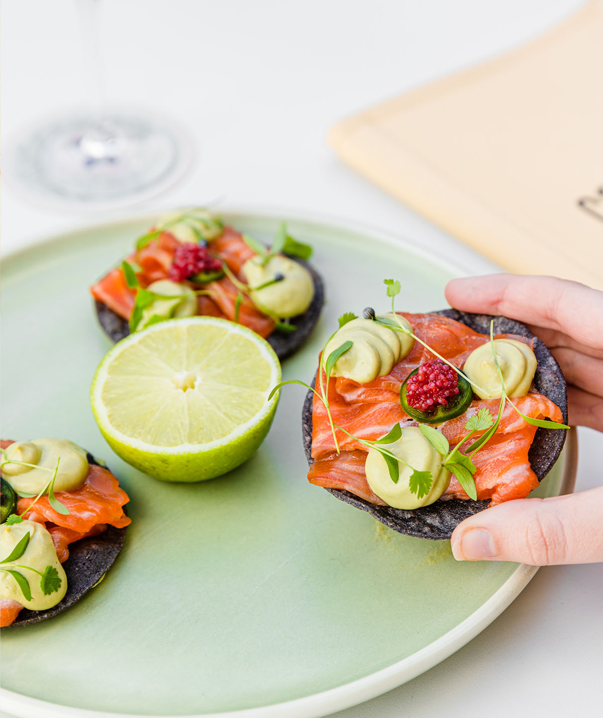Cabana_Raw Tuna Tostadas